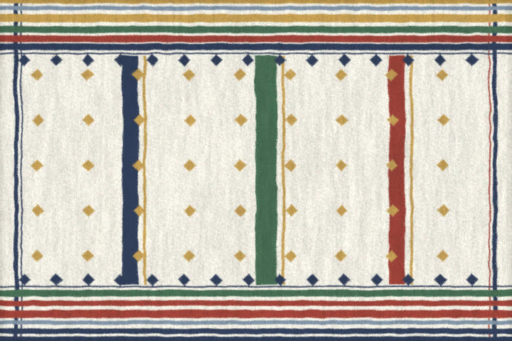Solapur Chaddar No. 004 — Woven Border